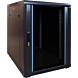 15U mini server rack with glass door 600x800x860mm (WxDxH)