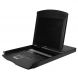 19 inch KVM console tray with USB and PS/2 QWERTY keyboard