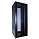 42U server rack with perforated split doors front and back 800x800x2000mm (WxDxH)