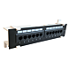 CAT6a UTP wall mount Patch panel - 12 ports