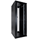 47U server rack with perforated split doors front and back 800x800x2200mm (WxDxH)