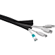 Cable sleeve with zipper - 1,8 meter