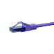 UTP CAT6a 5m purple - 100% copper