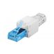 UTP CAT6a toolless RJ45 connector - for solid and stranded core