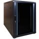 15U mini server rack with glass door 600x1000x860mm (WxDxH)