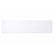 19 inch cover panel - 3U white