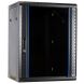 15U wall-mount server rack unassembled with glass door 600x600x770mm