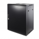 12U wall mount server rack with metal door 600x600x635mm (WxDxH)