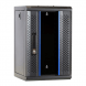 10 inch 9U server rack with glass door 370x450x486mm (WxDxH)