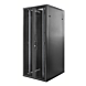 47U server rack with perforated split door front and back 800x1200x2200mm (WxDxH)