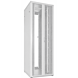 47U white server cabinet with double perforated front and rear doors 800x1000x2200mm (WxDxH)