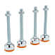 Set of extra high leveling feet for all server cabinets