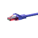 UTP CAT6 0,15m purple - 100% copper
