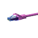 UTP CAT6a 0,15m pink - 100% copper