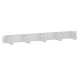 1U 19 inch metal cable tray - white