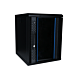 10 inch 9U server rack with glass door 370x450x486mm (WxDxH)