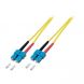 OS2 duplex fibre optic cable SC-SC 1m