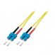 OS2 duplex fibre optic cable SC-SC 25m