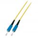 OS2 simplex fibre optic cable SC-SC 1m