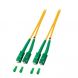 OS2 duplex fibre optic cable SC/APC-SC/APC 1m
