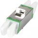 Singlemode coupler E2000-E2000 duplex green