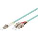 Fibre optic cable LC-SC OM3 5m