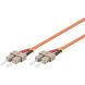 Fibre optic cable SC-SC OM2 2m