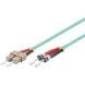 Fibre optic cable SC-ST OM3 1m