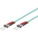 Fibre optic cable ST-ST OM3 10m