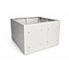 Base for 19 inch outdoor server cabinets 600x800x400mm (WxDxH)