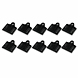 Crimp splice holding device black - 10 pieces