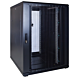 22U server rack with perforated door 800x1200x1200mm (WxDxH)