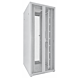 42U white server cabinet with double perforated front and rear doors 800x1000x2000mm (WxDxH)