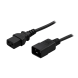 Power cable C19 to C20 1,80m black