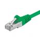 CAT5e FTP 0,25m green