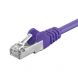 CAT5e FTP 0,25m purple
