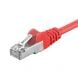 CAT5e FTP 0,25m red