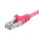 CAT5e FTP 0,25m pink