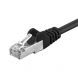 CAT5e FTP 0,25m black