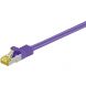 Cat7 S/FTP (PIMF) 0,25m purple