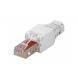 UTP CAT6 toolless RJ45 connector - for solid and stranded core