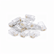 DANICOM UTP RJ45 CAT6 connector - unshielded for solid cable - 10 pieces