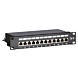 10 Inch CAT5e FTP patch panel - 12 ports