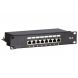 10 Inch CAT6 FTP patch panel - 8 ports