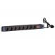 19 inch power strip with 8 sockets and switch
