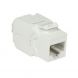 CAT6a UTP Keystone Connector - Toolless - White