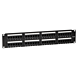 CAT5e UTP patch panel - 48 ports