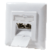 CAT6 UTP / STP flush-mount box, white