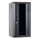 10 inch 12U server rack with glass door 370x450x618mm (WxDxH)