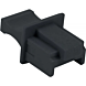 RJ45 port dust covers, set of 10, black